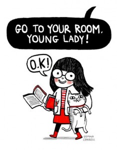 gemma correll go to your room