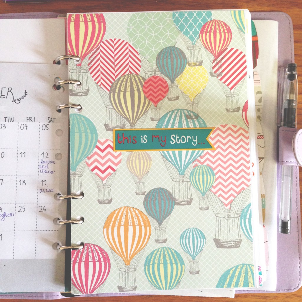 paper trail diary planner 2015