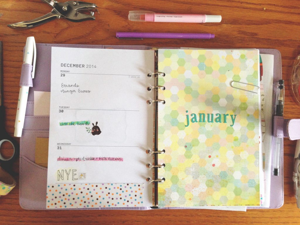 paper trail diary planner 2015