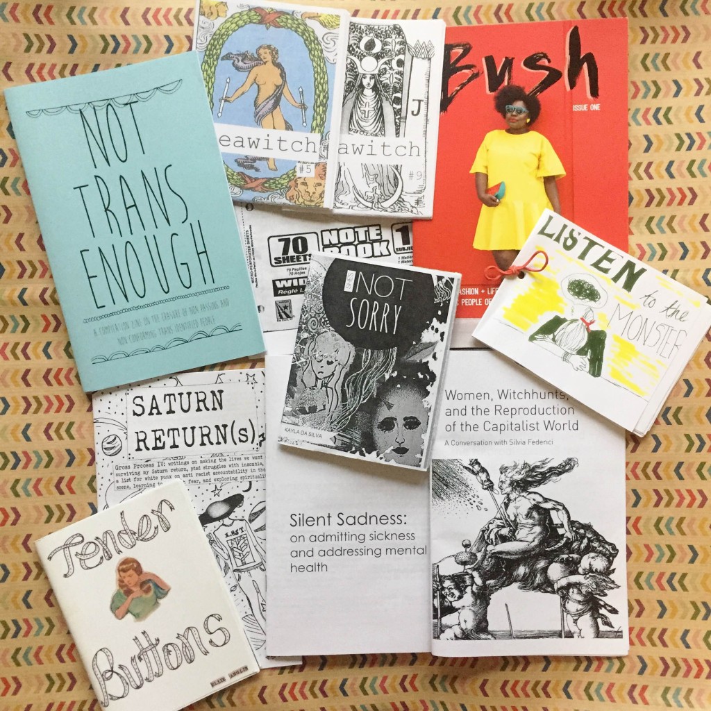 zine haul paper trail diary