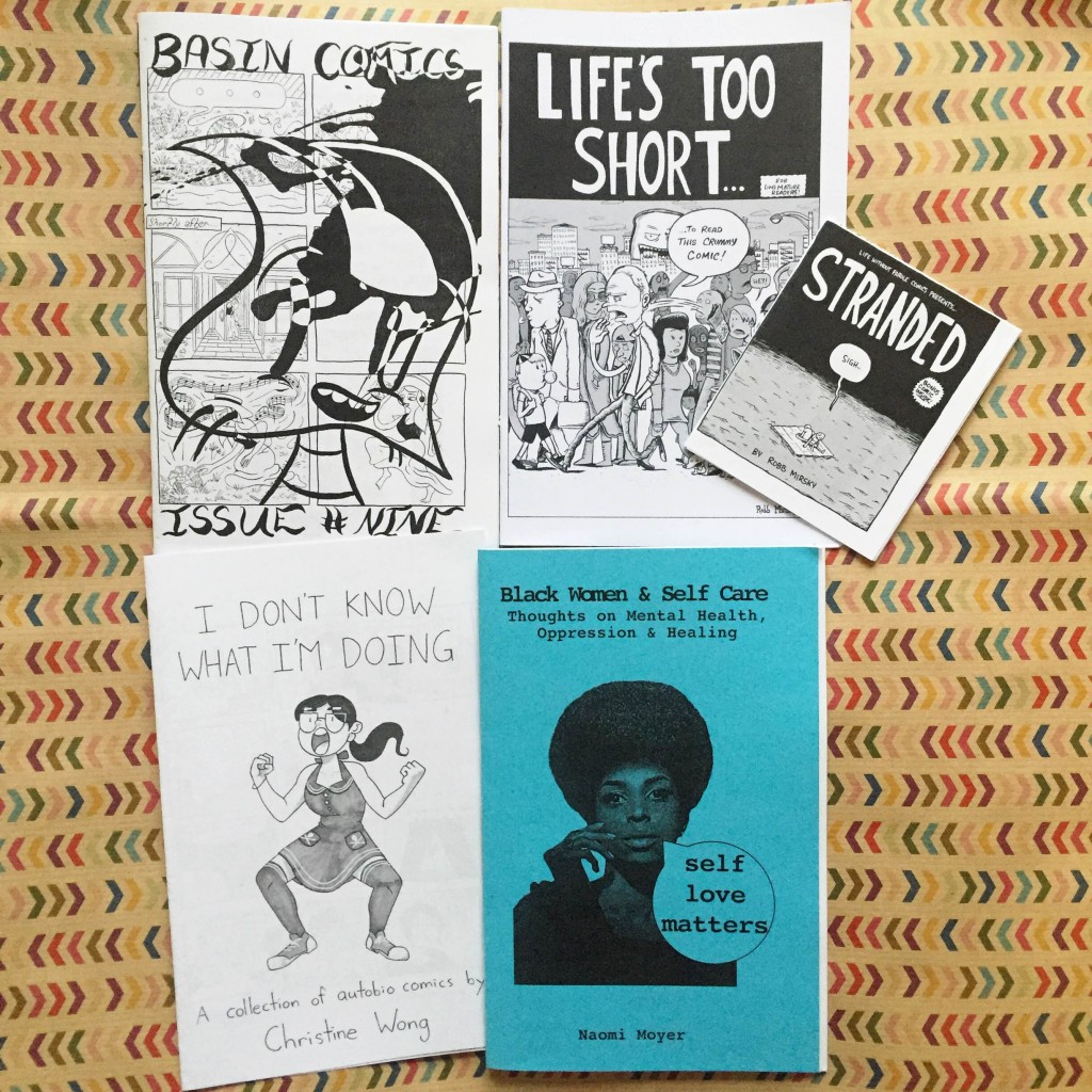 zine haul paper trail diary