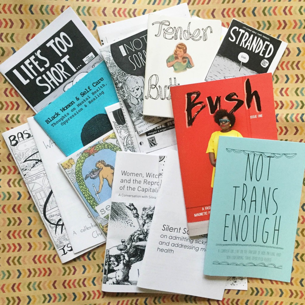 zine haul paper trail diary