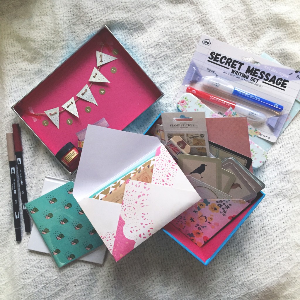 creative exchange paper trail diary