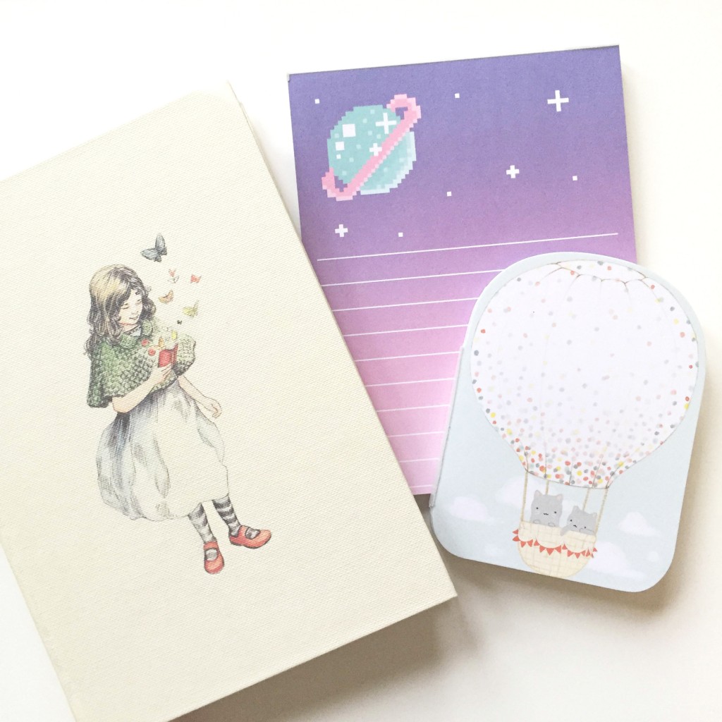 dreamy stationery paper trail diary