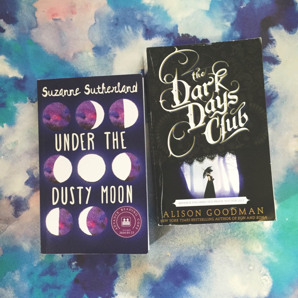 under the dusty moon and the dark days club paper trail diary
