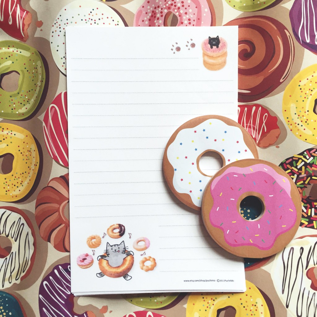 puchimo stationery on paper trail diary