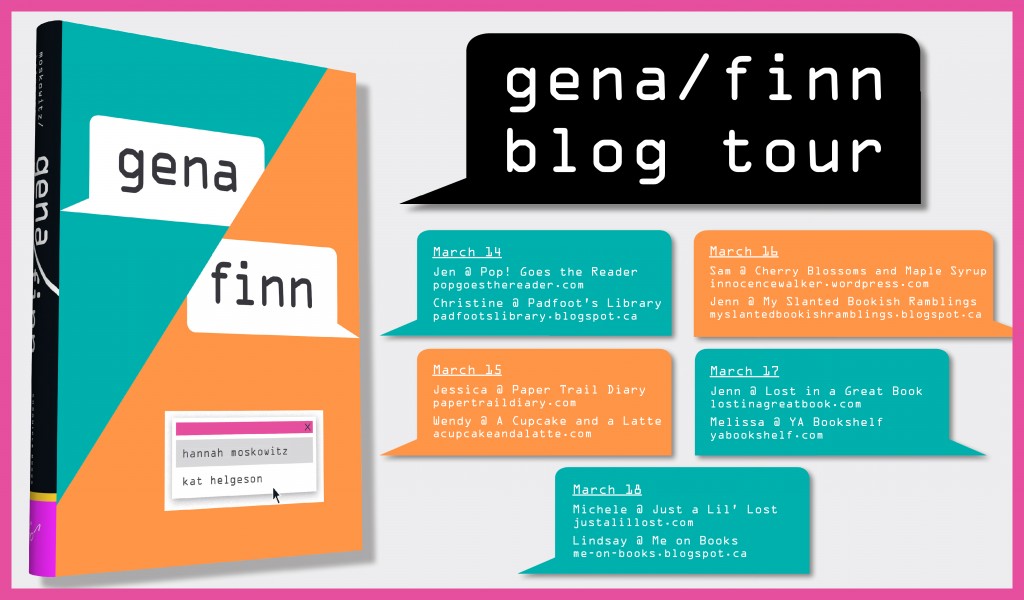 Gena Finn Blog Tour