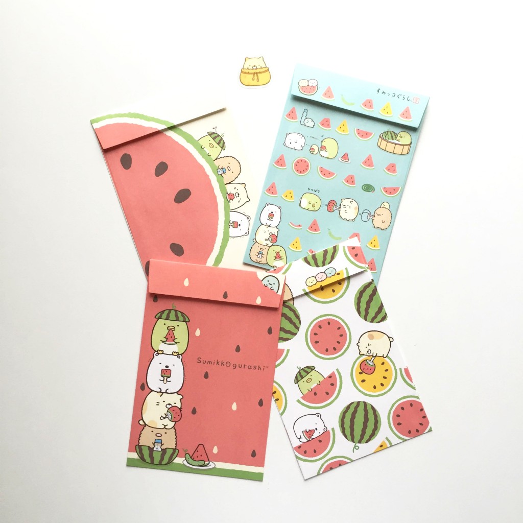 sumikko gurashi stationery via paper trail diary