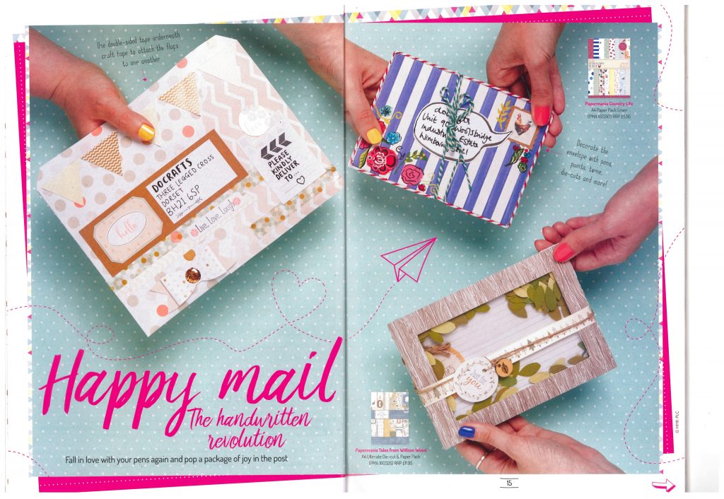 do crafts creativity magazine happy mail via paper trail diary
