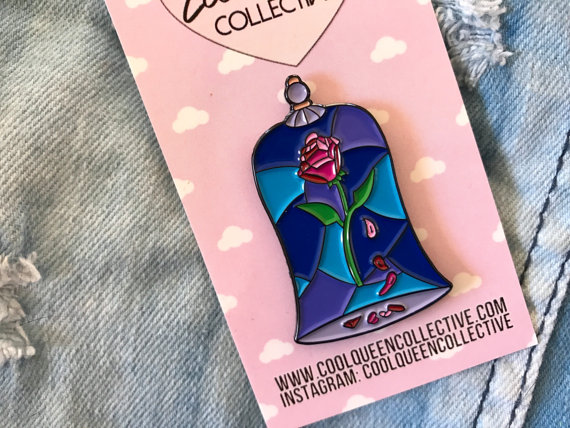 beauty and the beast pin
