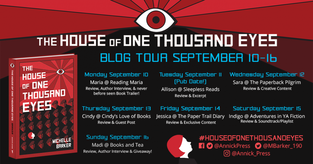 house of a thousand eyes blog tour